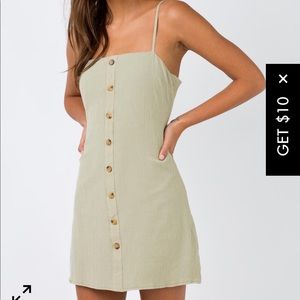 WORN ONCE** PRINCESS POLLY RITA DAE DRESS